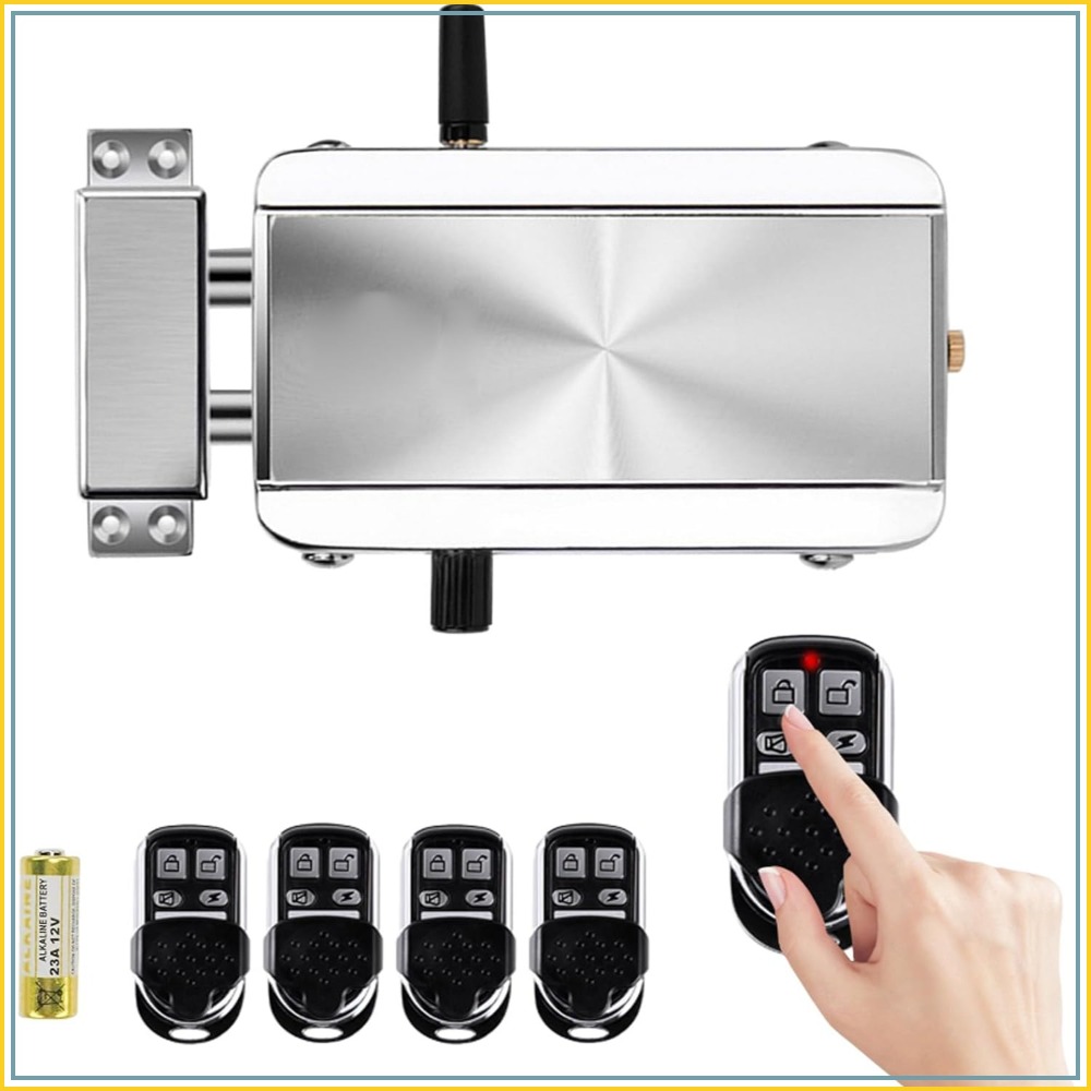 Smart Home Security - Smart Wireless Remote Control Door Lock,