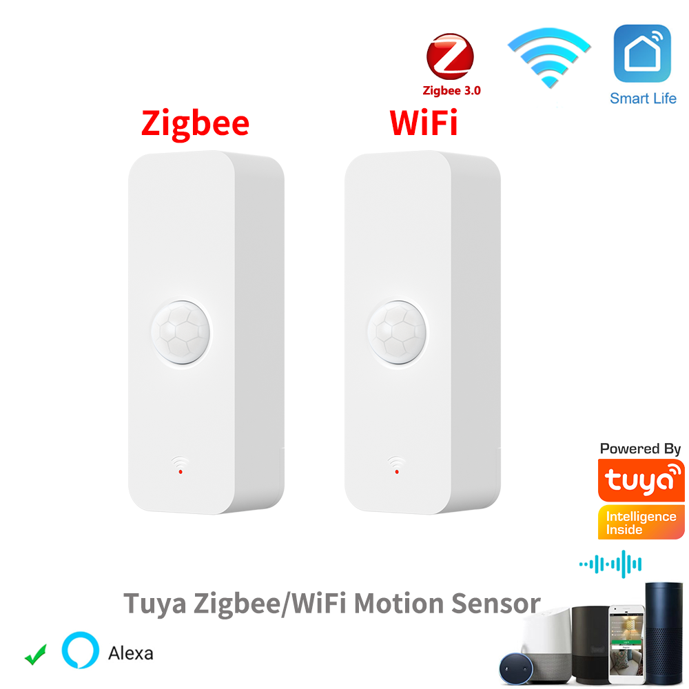 Smart Home Security - Tuya WiFi Zigbee PIR Motion Sensor