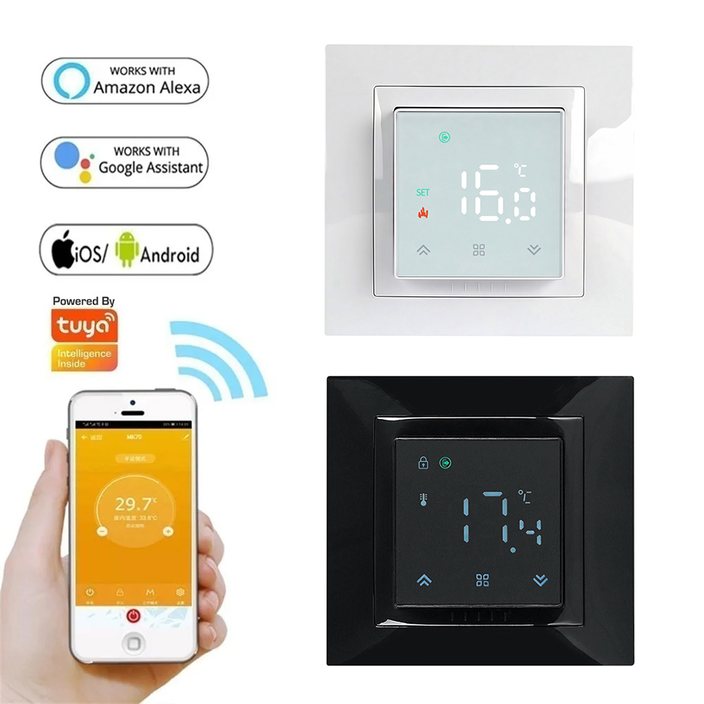 Smart Home Thermostat - MINCO HEAT Smart WIFI MK08 Thermostat