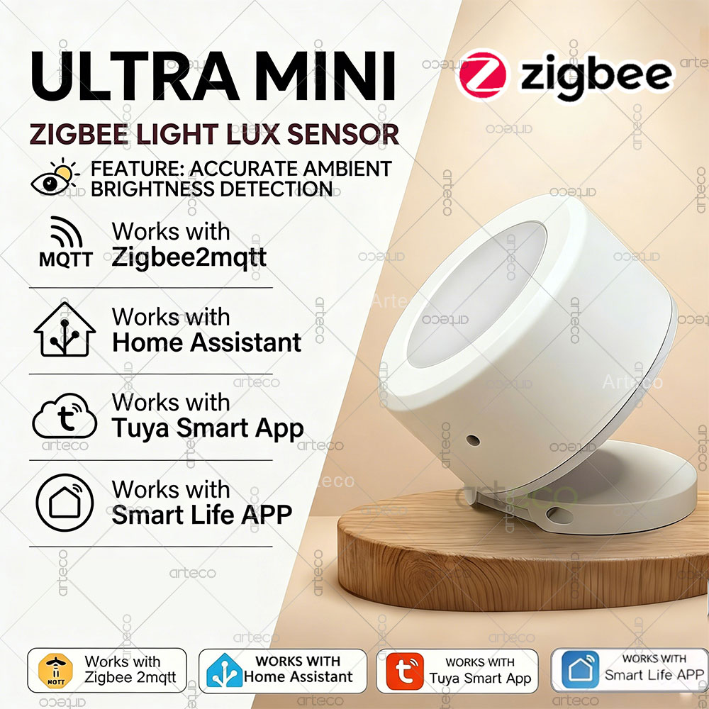 Ultra Mini Zigbee Light Sensor - Smart Home Villa reseña y precio