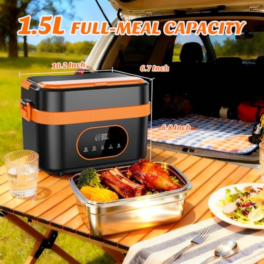 Cordless Heated Lunch Box for  - Smart Home Outdoor reseña y precio