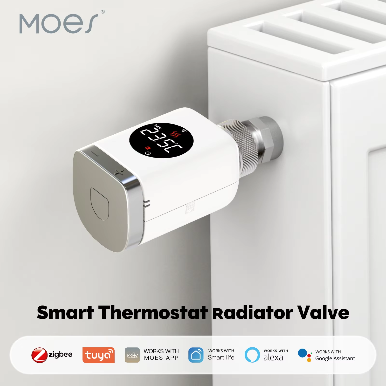 MOES Tuya Smart Wifi/ZigBee Th - Smart Home Thermostat reseña y precio