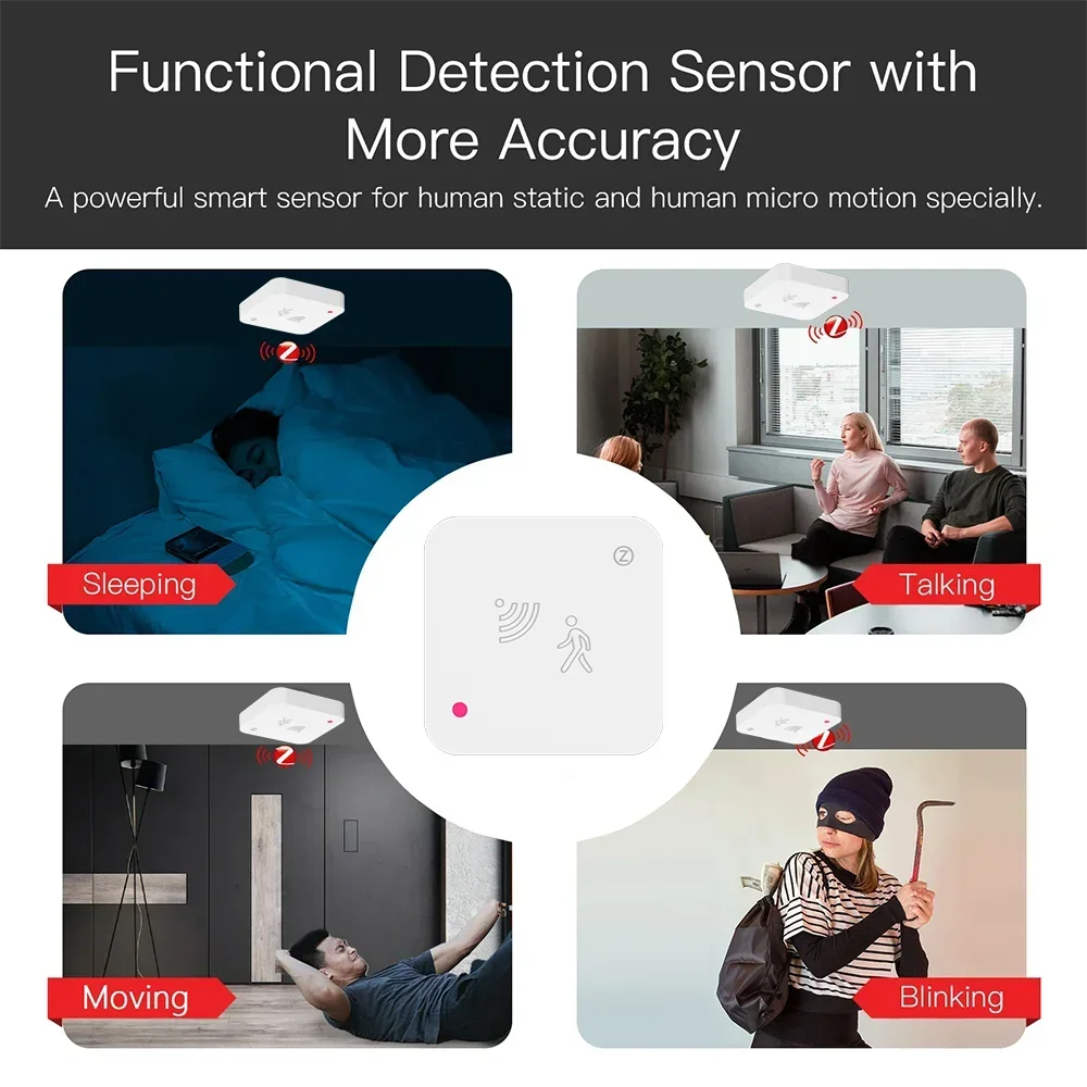 Tuya Zigbee WiFi  Human Presen - Smart Home Outdoor reseña y precio