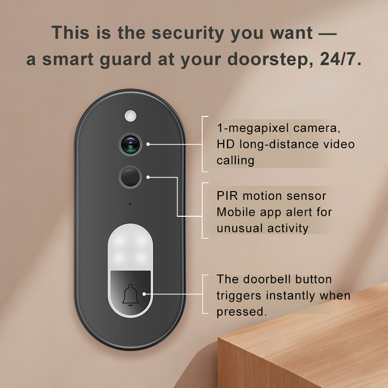 Tuya 1080P HD Wireless WiFi Vi - Smart Home Video Doorbell reseña y precio