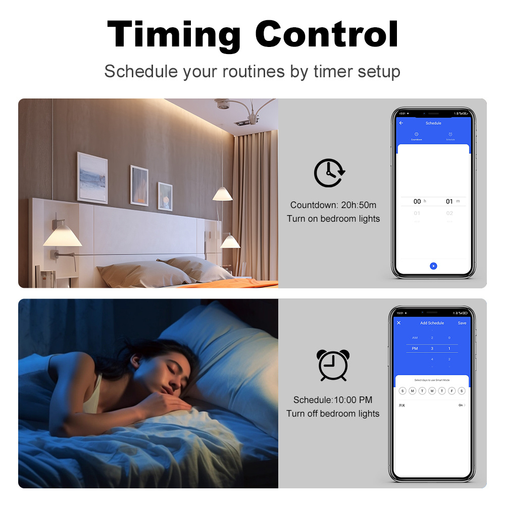 Manhot Smart zigbee Switch No  - Smart Home Google reseña y precio
