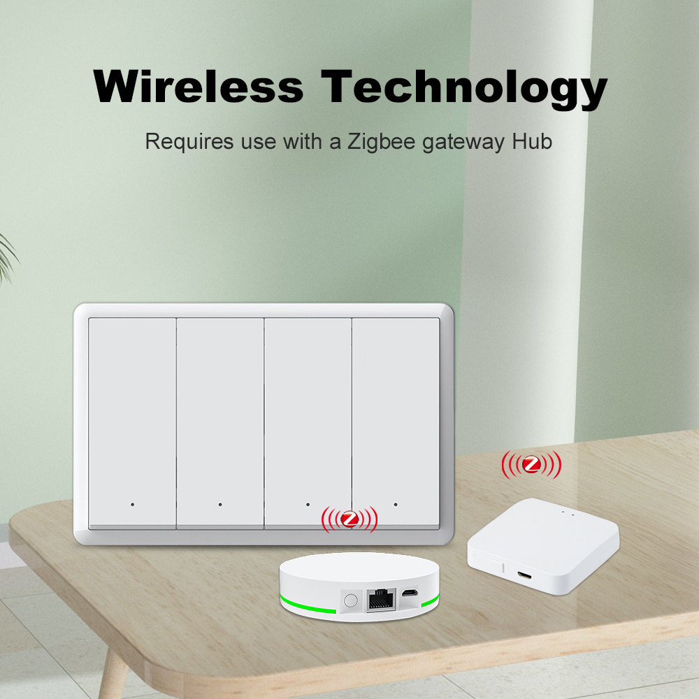 Manhot Smart zigbee Switch No  - Smart Home Google reseña y precio