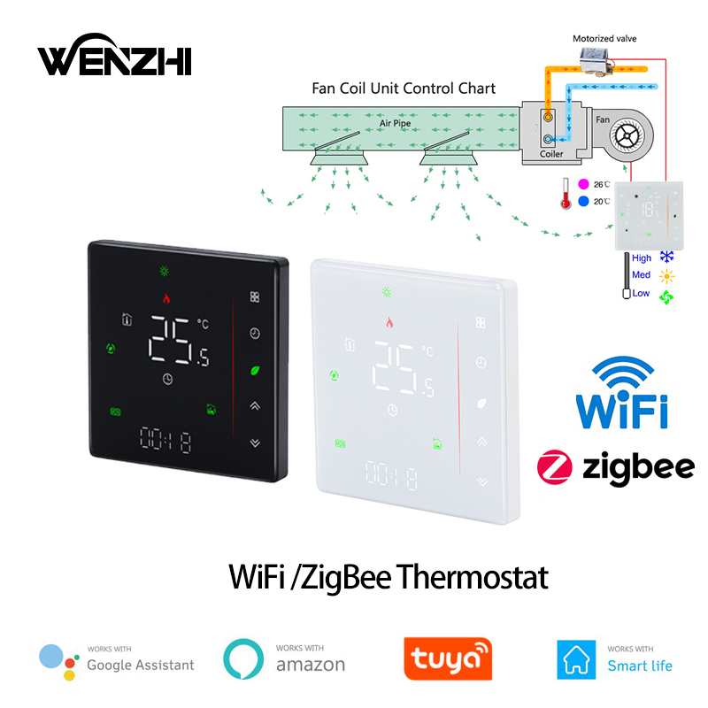 Zigbee/Wifi Air Conditioning T - Smart Home Thermostat reseña y precio