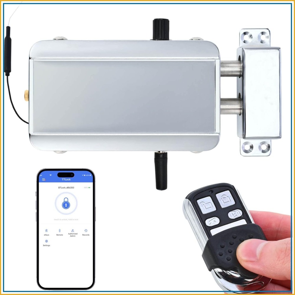 Smart Hidden Deadbolt Lock wit - Smart Home Security reseña y precio