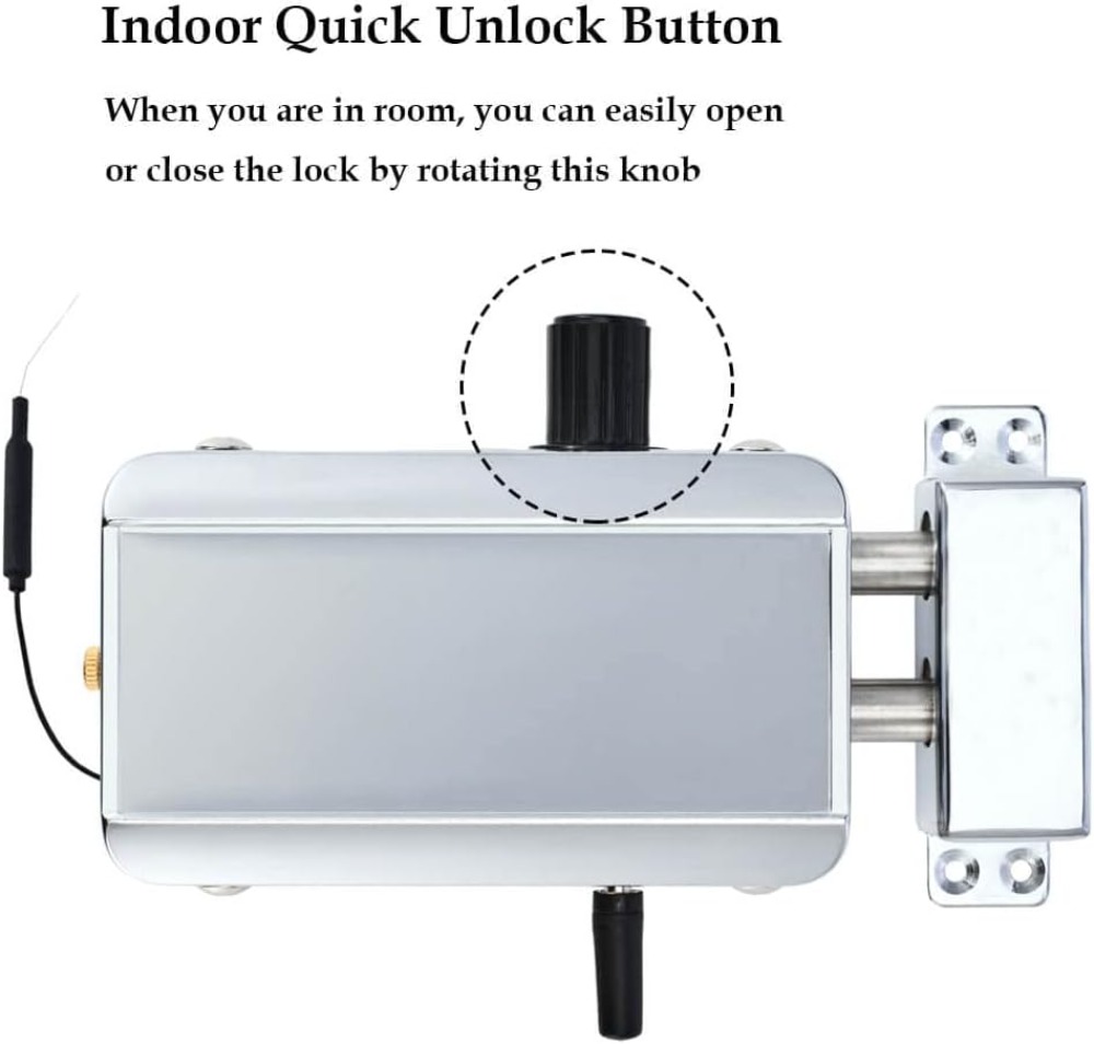 Smart Hidden Deadbolt Lock wit - Smart Home Security reseña y precio