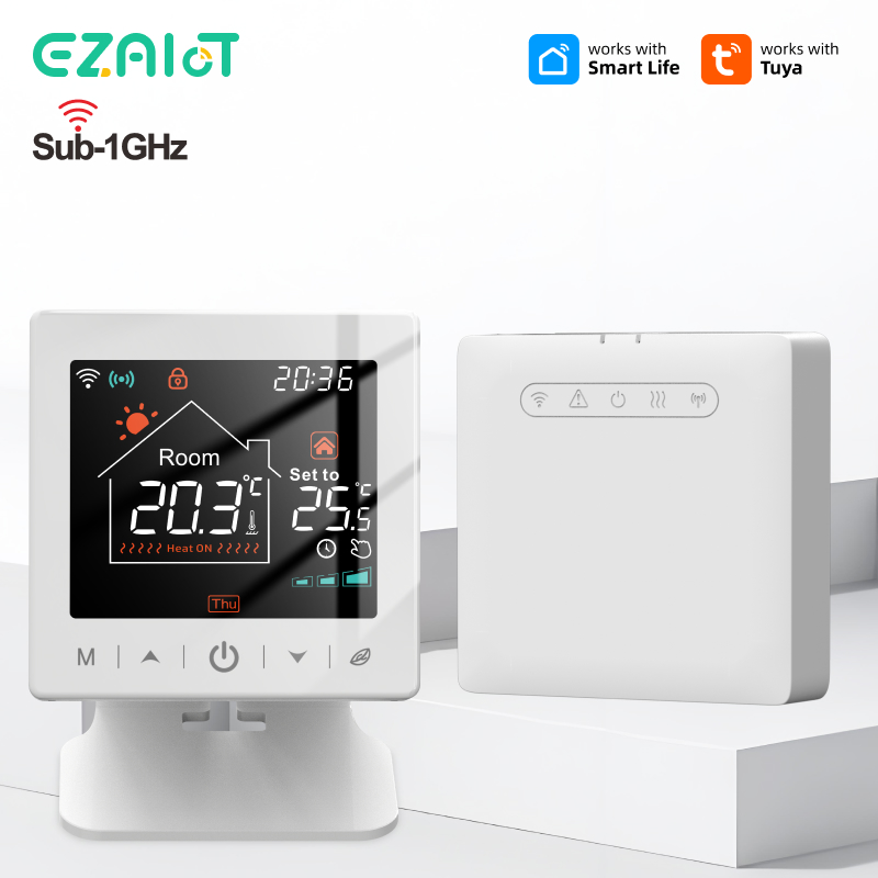 Smart home Wifi thermostat tuy - Smart Home Thermostat reseña y precio