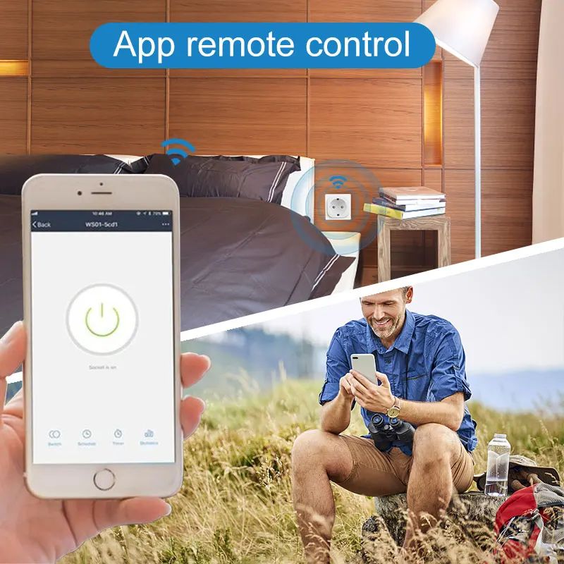 Tuya Wifi Plug 20A Smart Socke - Smart Home Europe reseña y precio