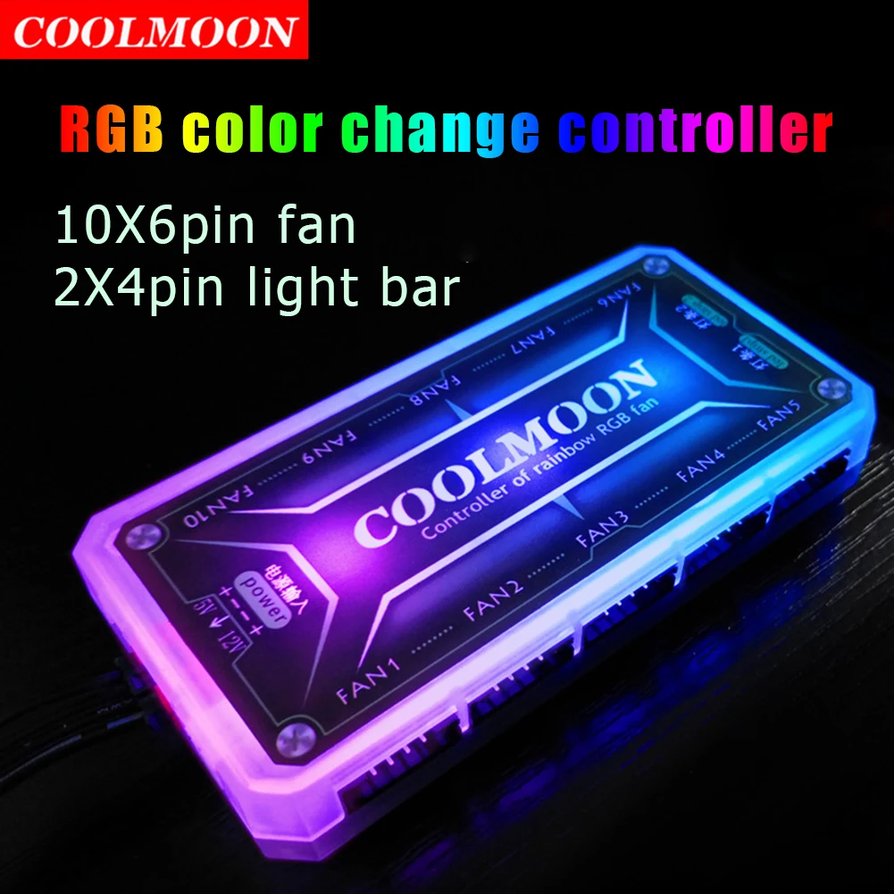 COOLMOON ARGB Controller 12V 5 - Smart Home Gadgets reseña y precio