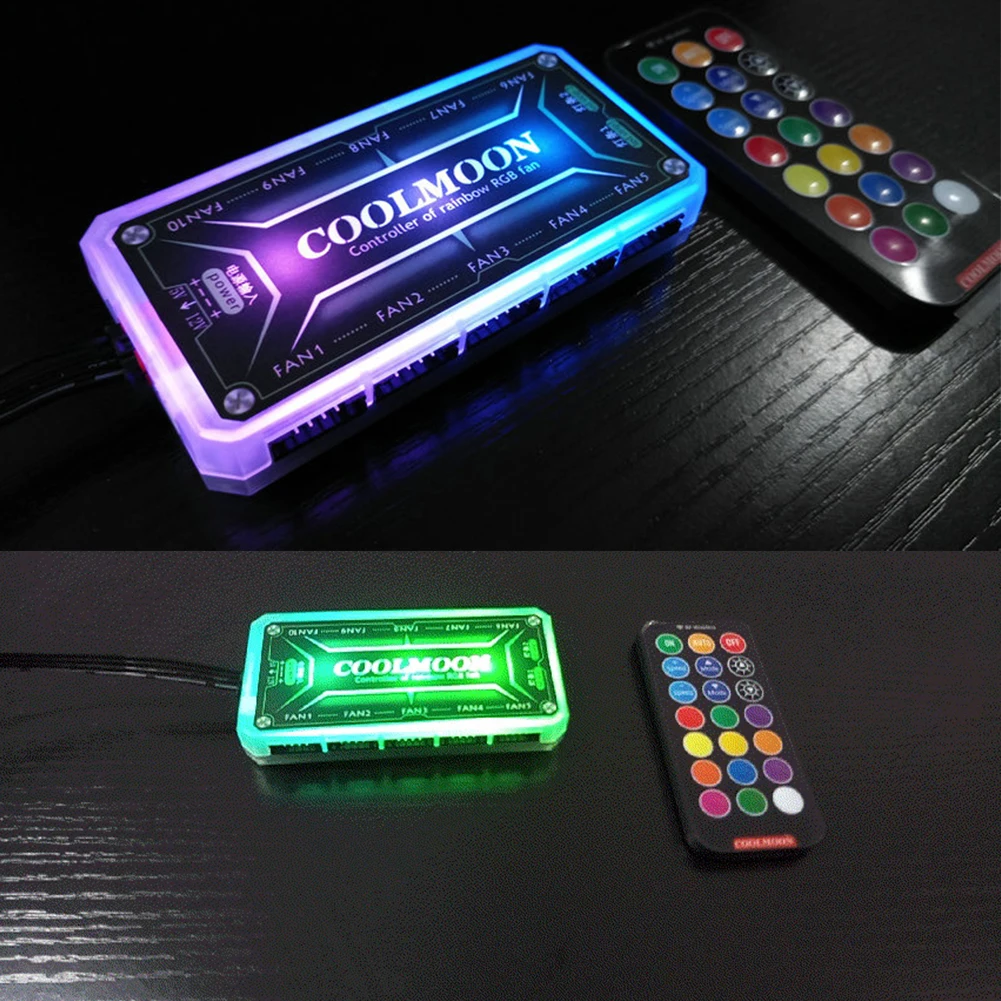 COOLMOON ARGB Controller 12V 5 - Smart Home Gadgets reseña y precio
