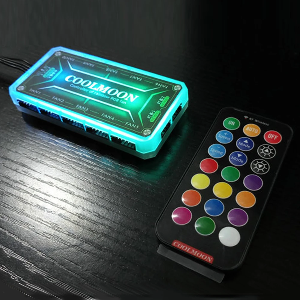 COOLMOON ARGB Controller 12V 5 - Smart Home Gadgets reseña y precio