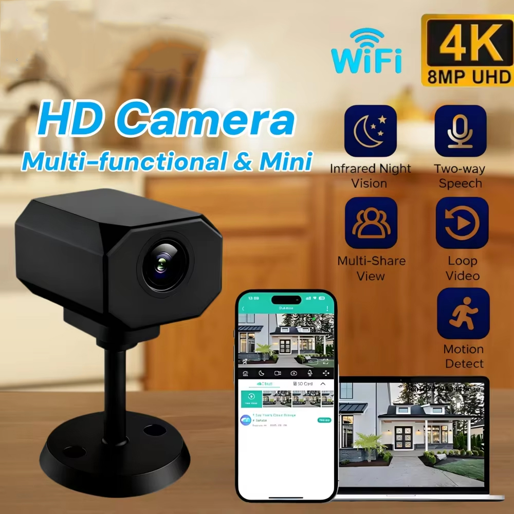 4K HD WiFi Security Camera for - Smart Home Security reseña y precio
