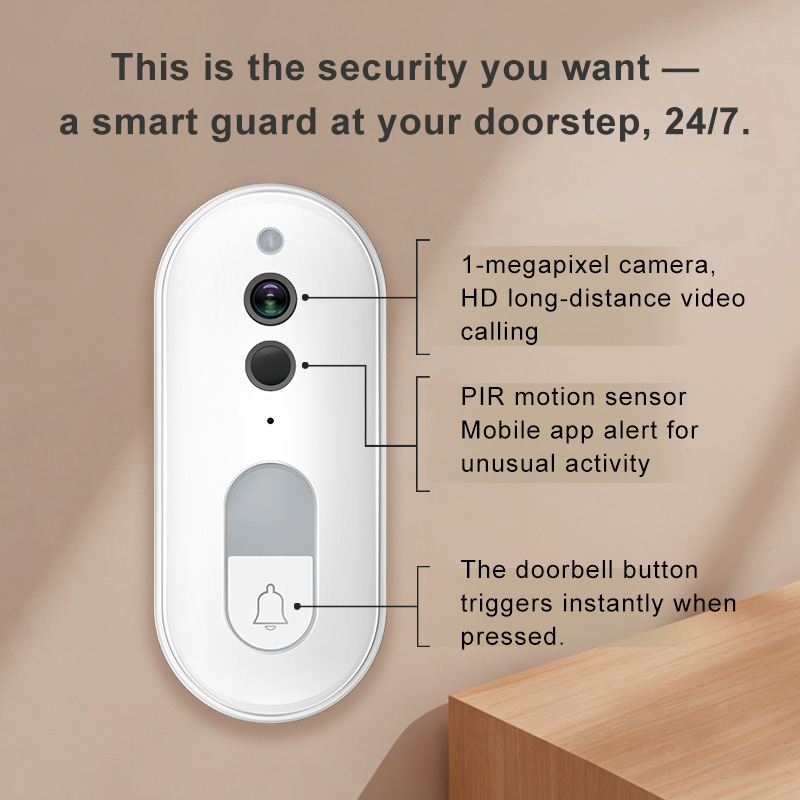 Tuya Smart Video Doorbell Wire - Smart Home Video Doorbell reseña y precio