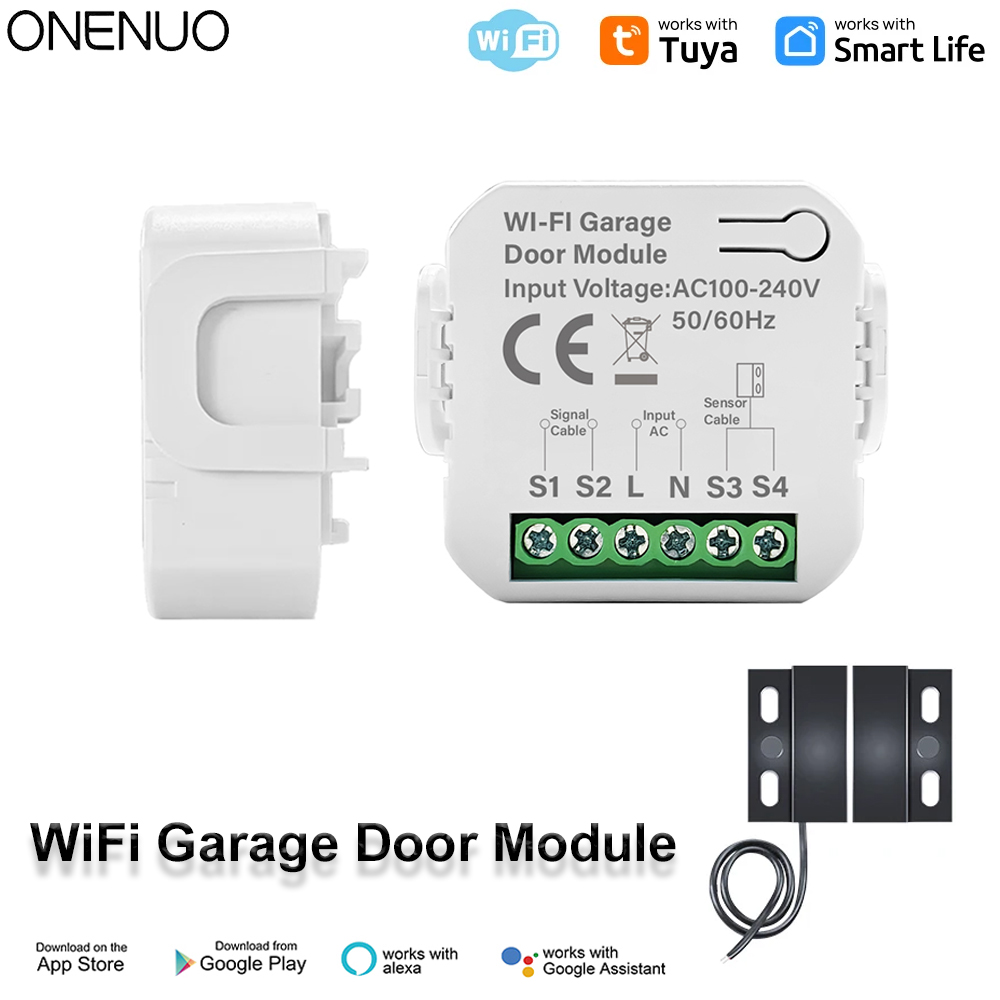 Smart Tuya WiFi Garage Door Sw - Smart Home Villa reseña y precio