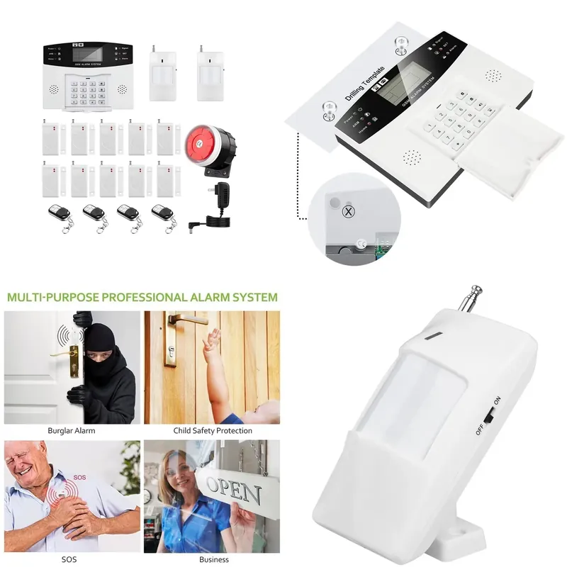 House Burglar Alarm Kit Auto D - Smart Home Security reseña y precio