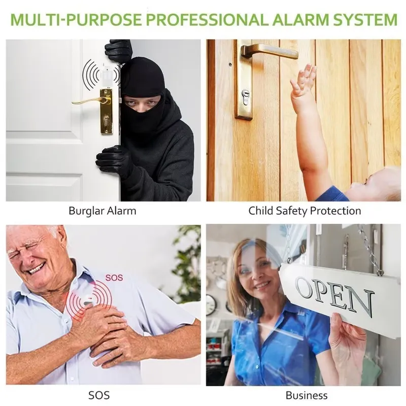 House Burglar Alarm Kit Auto D - Smart Home Security reseña y precio