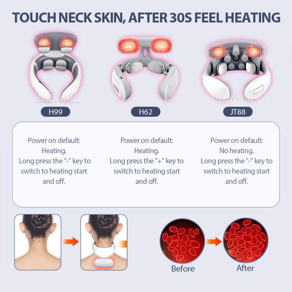 TENS Pulse Back Neck Massage W - Smart Home Gadgets reseña y precio