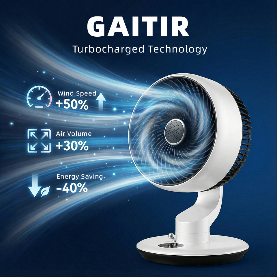 7800mAh USB Desk Fan 5 Speed A - Smart Home Office reseña y precio