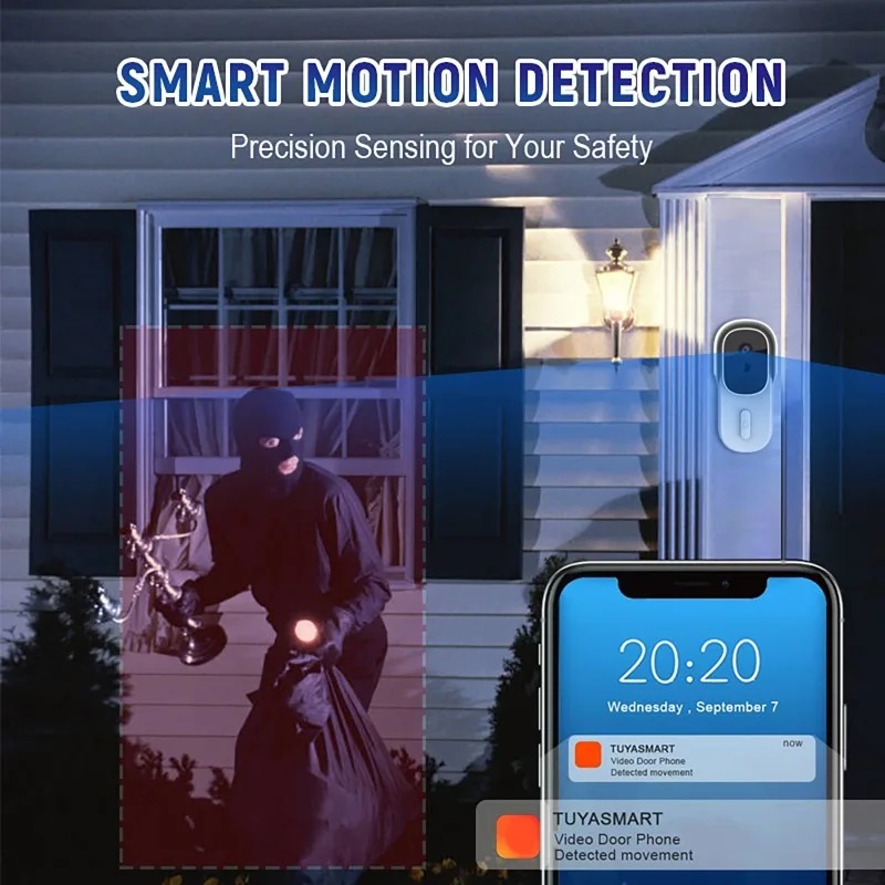 Tuya Smart Video Doorbell Two- - Smart Home Video Doorbell reseña y precio