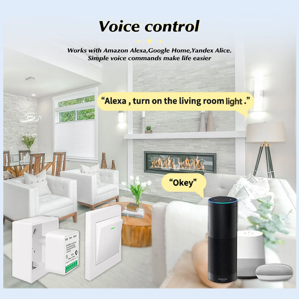 For Tuya Mini Smart WiFi Switc - Smart Home Villa reseña y precio