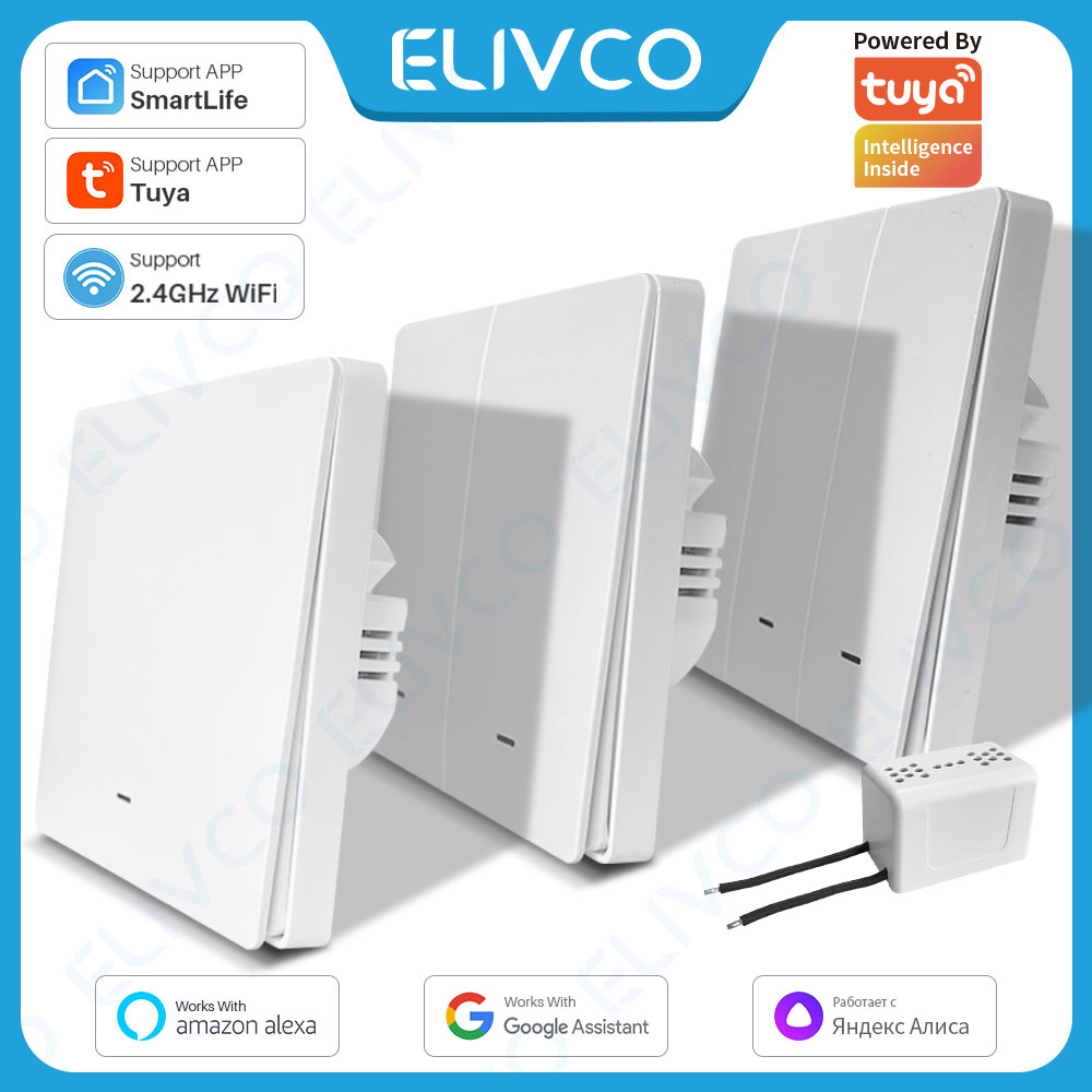 Tuya Wifi Smart Switch No Neut - Smart Home Google reseña y precio