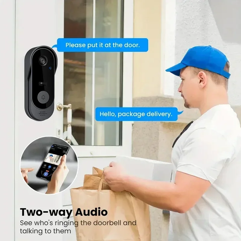 Video HD Wireless Waterproof D - Smart Home Video Doorbell reseña y precio