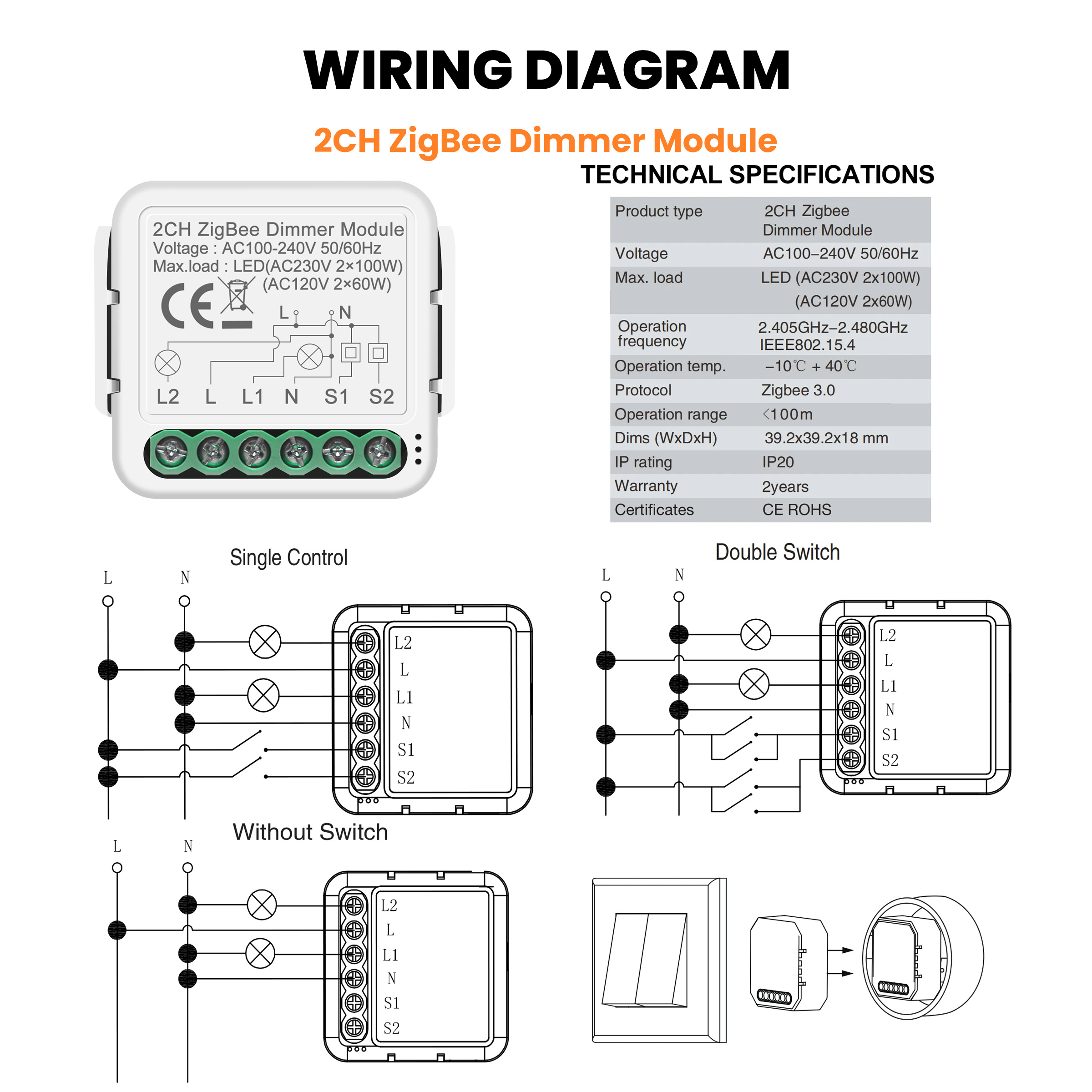 GIRIER Tuya Smart WiFi ZigBee  - Smart Home Google reseña y precio
