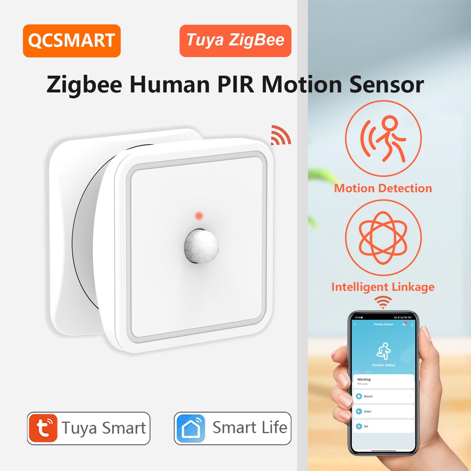 Tuya ZigBee Human Motion Senso - Smart Home Security reseña y precio