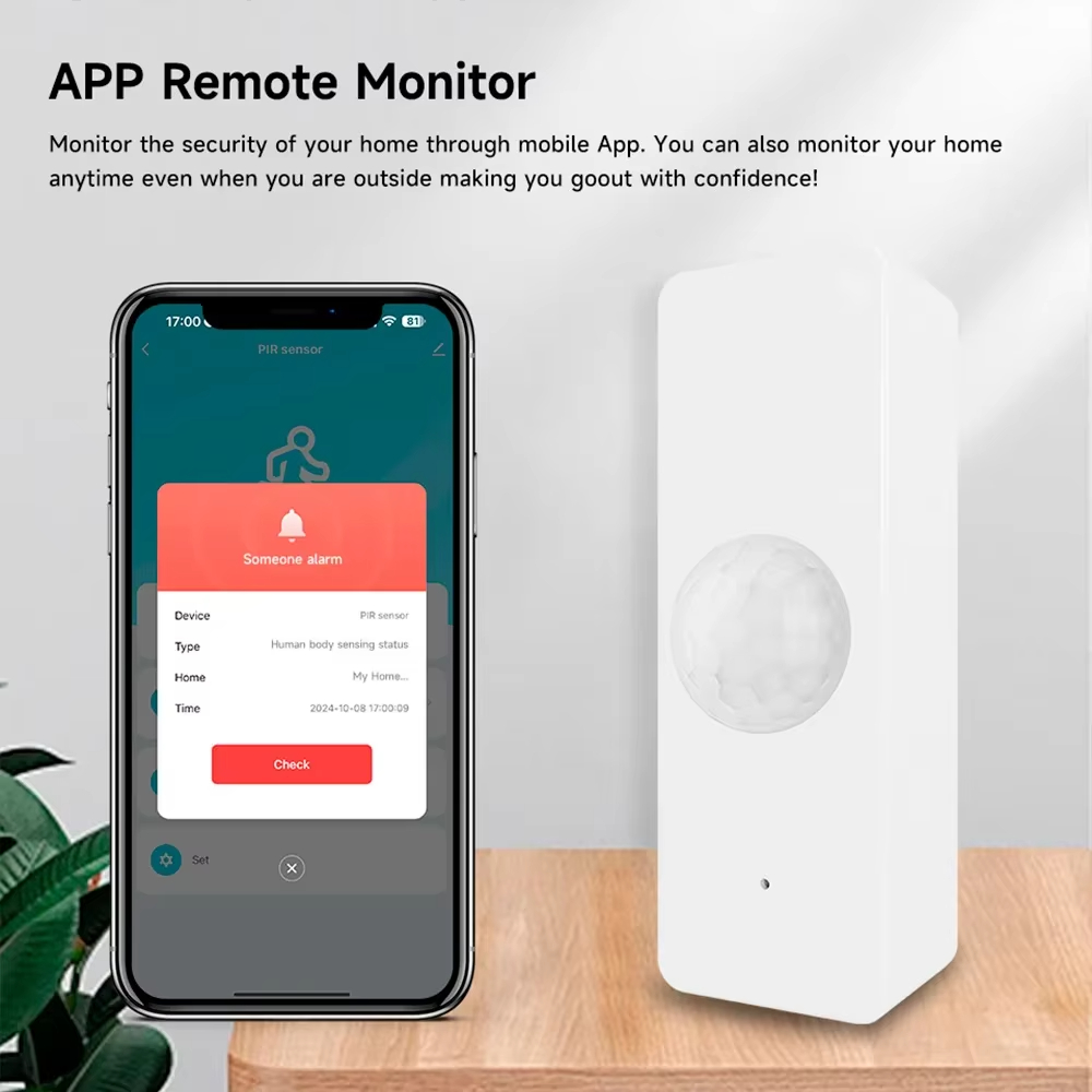 Tuya WiFi Zigbee PIR Motion Se - Smart Home Security reseña y precio