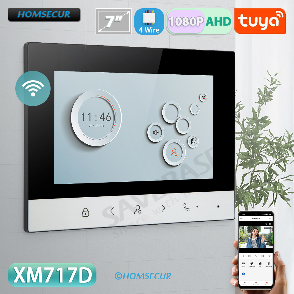 Tuya Smart WIFI Indoor Monitor - Smart Home Video Doorbell reseña y precio