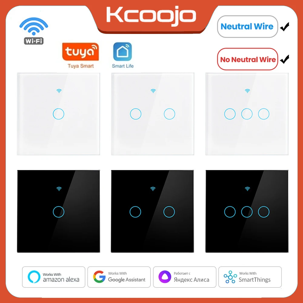 Tuya Wifi EU Smart Switches 1/ - Smart Home Gadgets reseña y precio