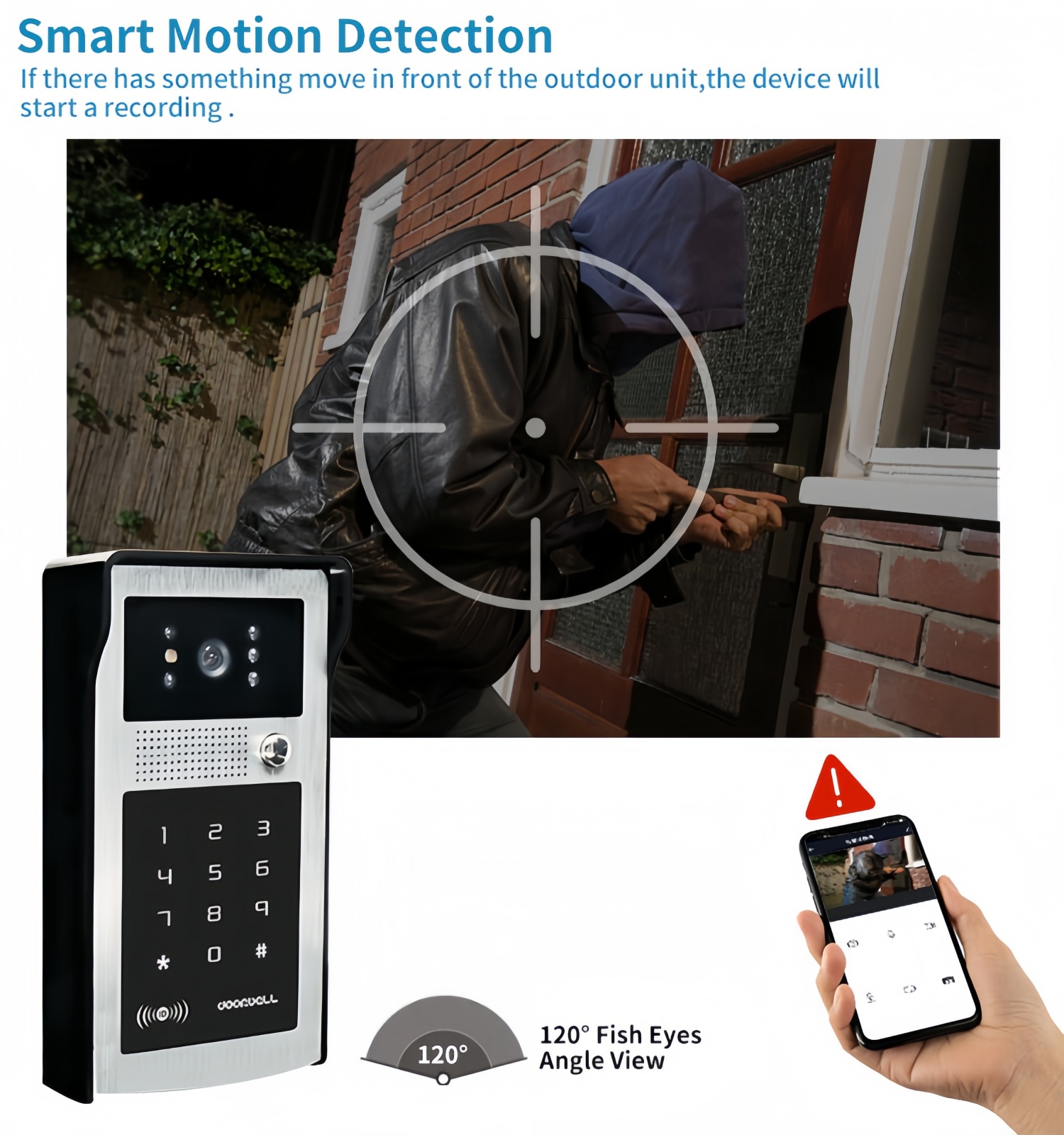 TUYA WIFI video intercom doorb - Smart Home Video Doorbell reseña y precio