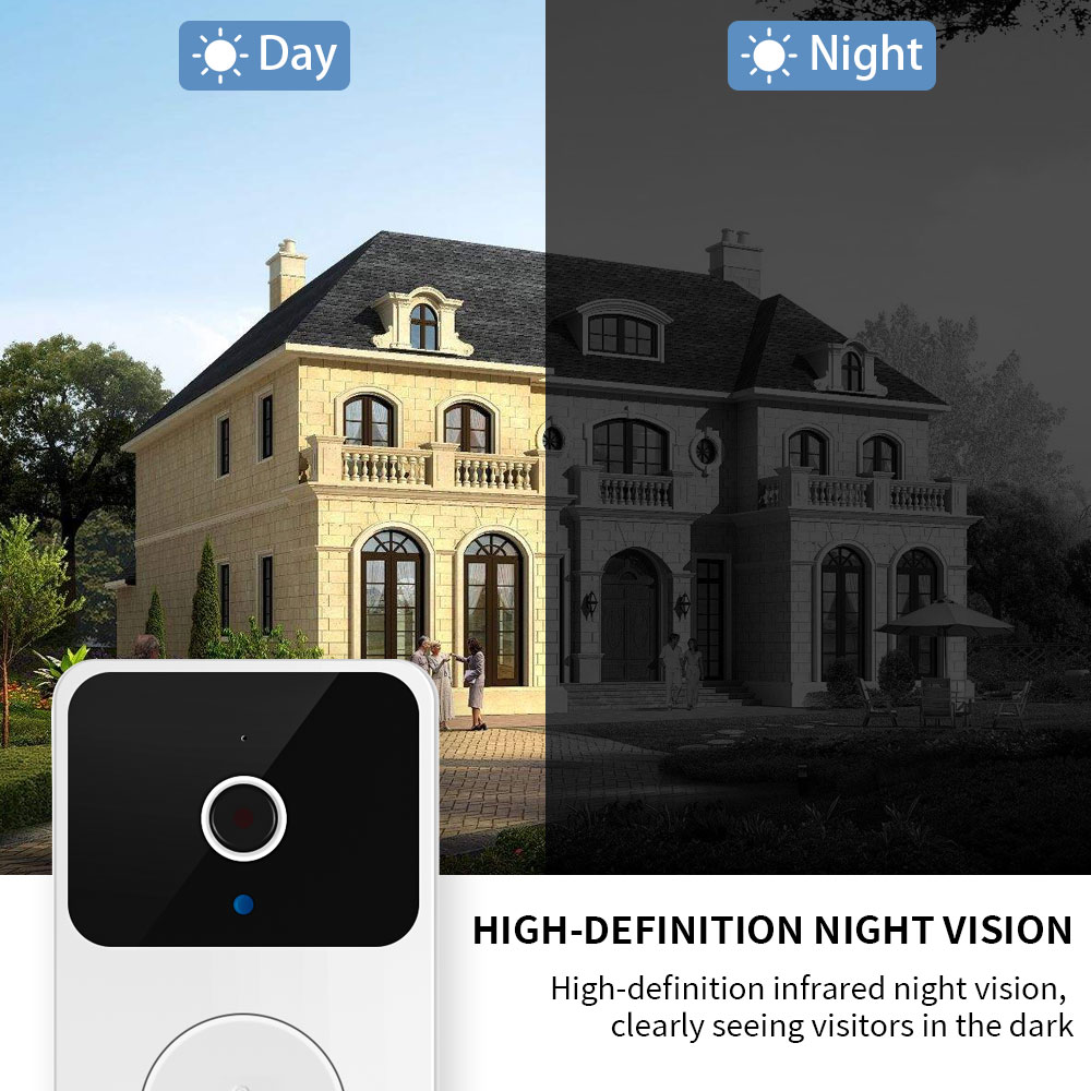 H5 Wireless Smart Video Doorbe - Smart Home Video Doorbell reseña y precio