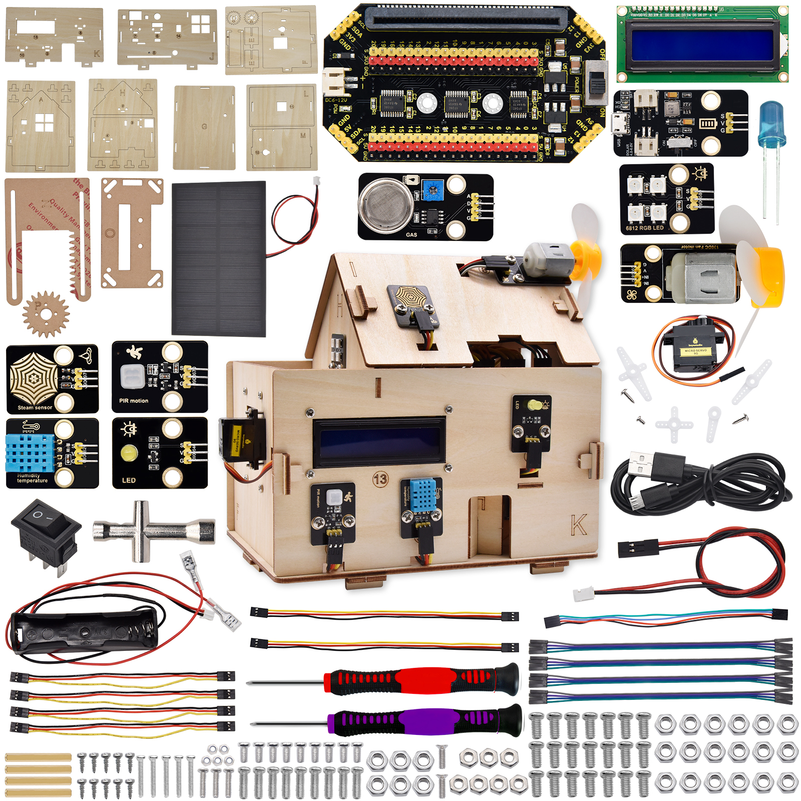 Keyestudio STEM Microbit V2 Sm - Smart Home Micro Bit reseña y precio