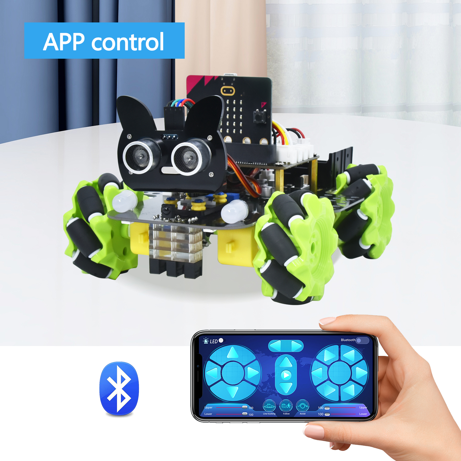 Keyestudio 4WD Microbit V2 Rob - Smart Home Micro Bit reseña y precio