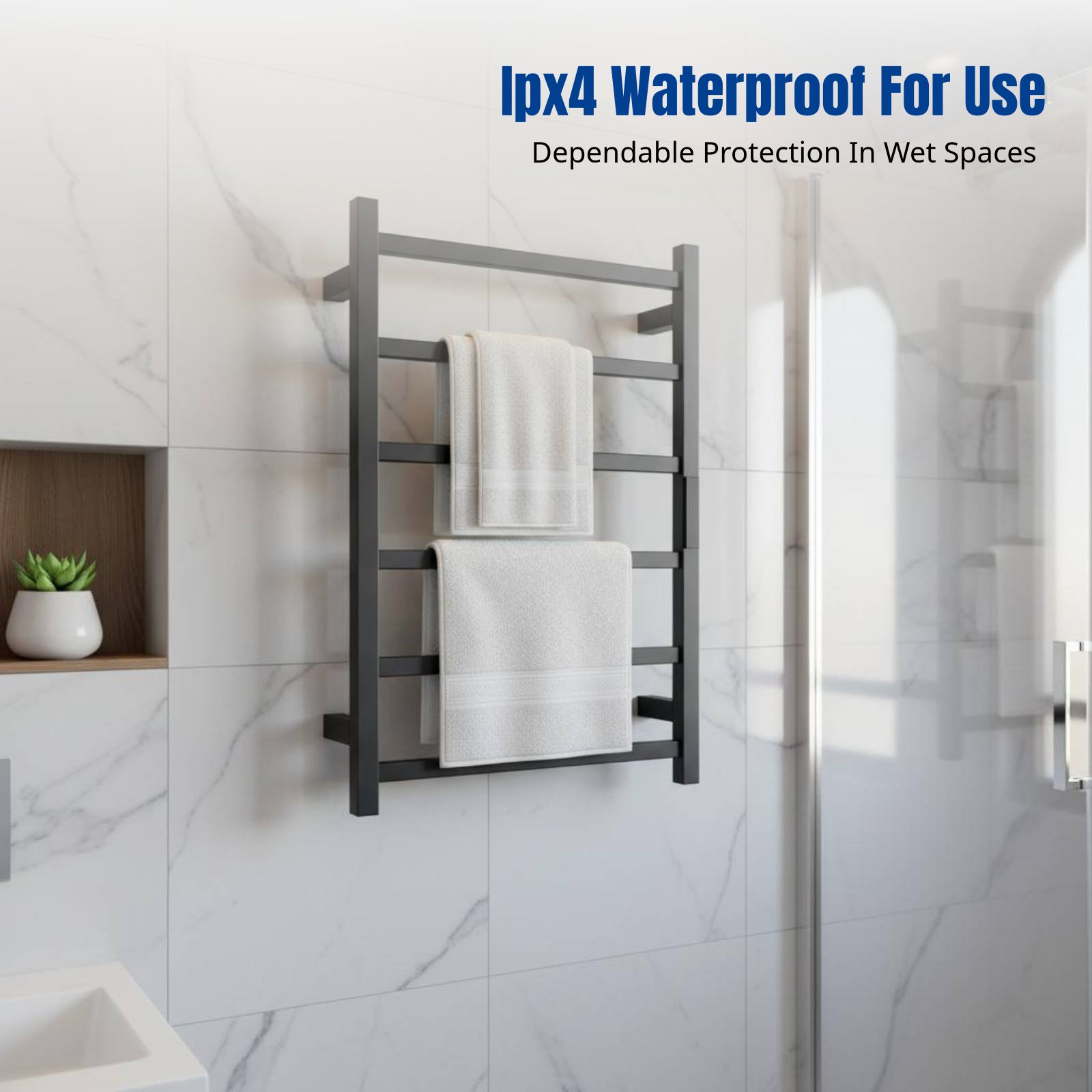Smart Electric Towel Rack, Hea - Smart Home reseña y precio