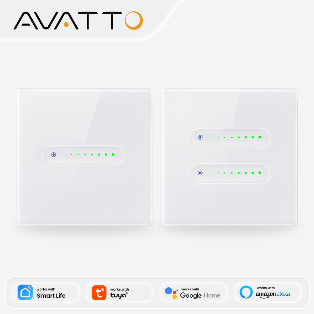AVATTO WiFi 1/2 Gang Smart Dim - Smart Home Google reseña y precio
