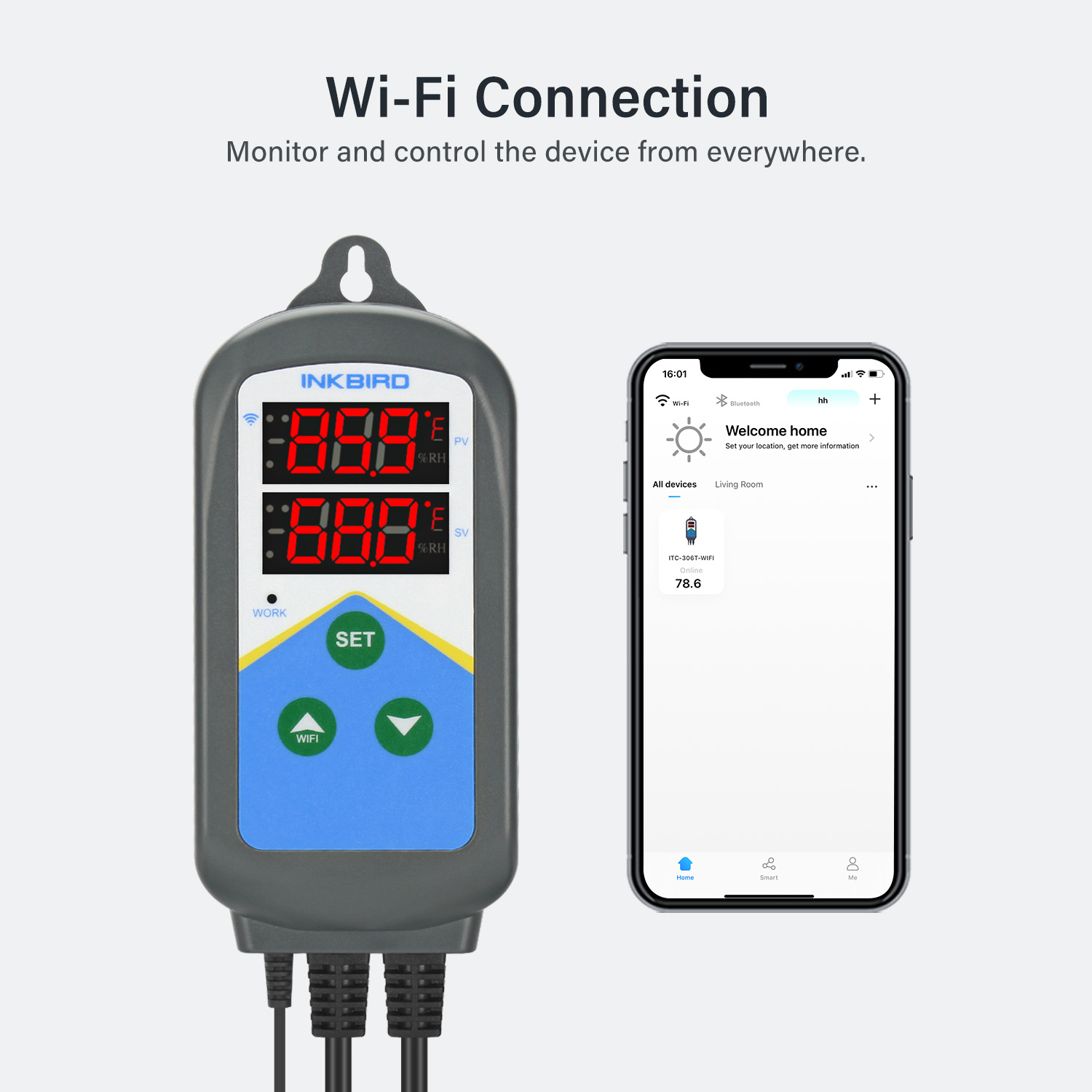 INKBIRD WIFI Thermoregulator I - Smart Home Thermostat reseña y precio