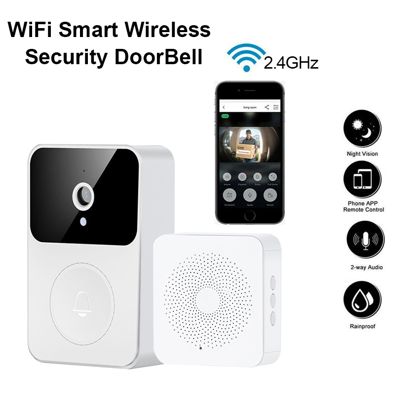 HD WiFi Smart Video Doorbell L - Smart Home Video Doorbell reseña y precio