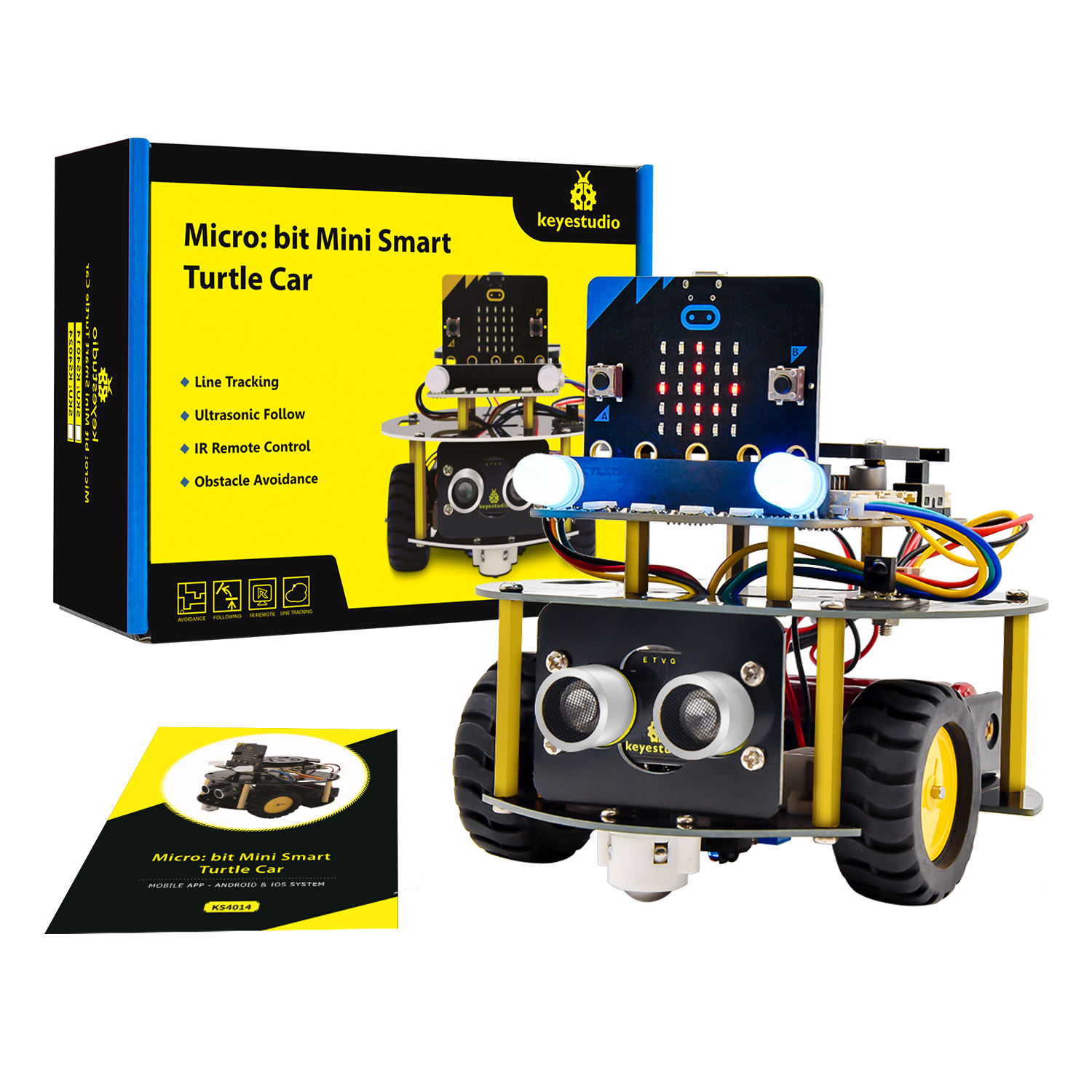 Keyestudio Micro:Bit V2 Robot  - Smart Home Micro Bit reseña y precio