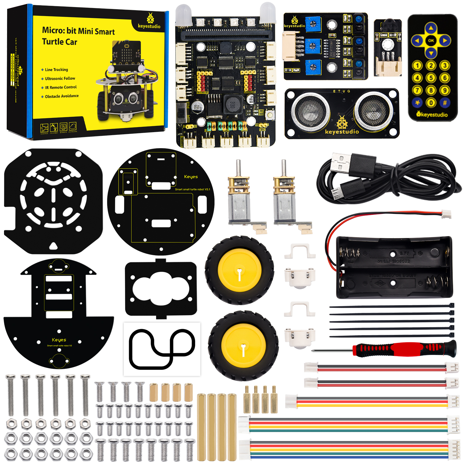 Keyestudio Micro:Bit V2 Robot  - Smart Home Micro Bit reseña y precio