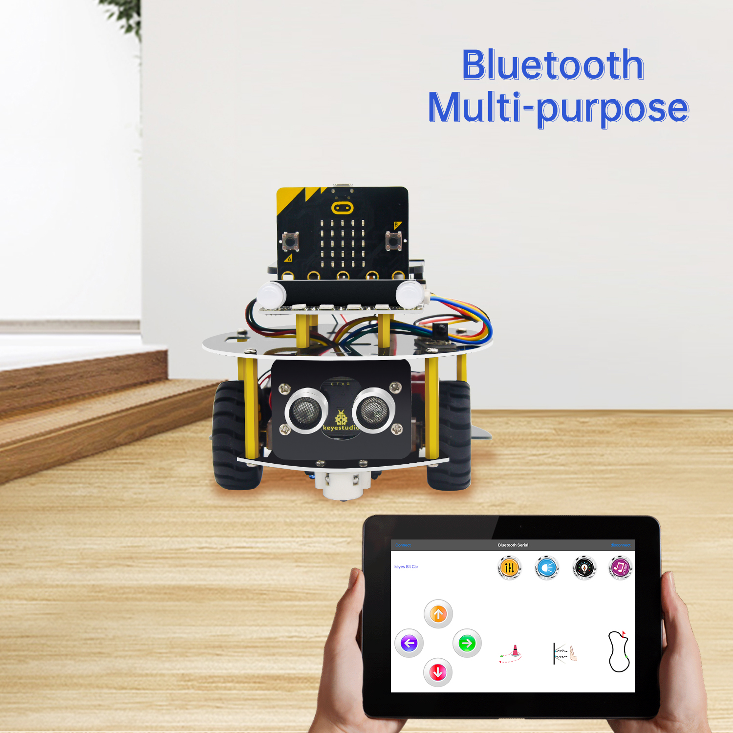 Keyestudio Micro:Bit V2 Robot  - Smart Home Micro Bit reseña y precio