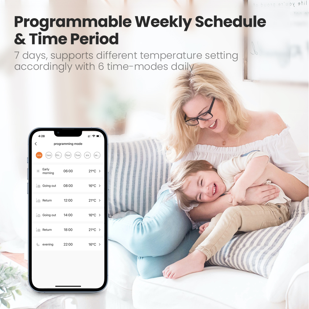 AVATTO ZigBee Thermostat Radia - Smart Home Thermostat reseña y precio