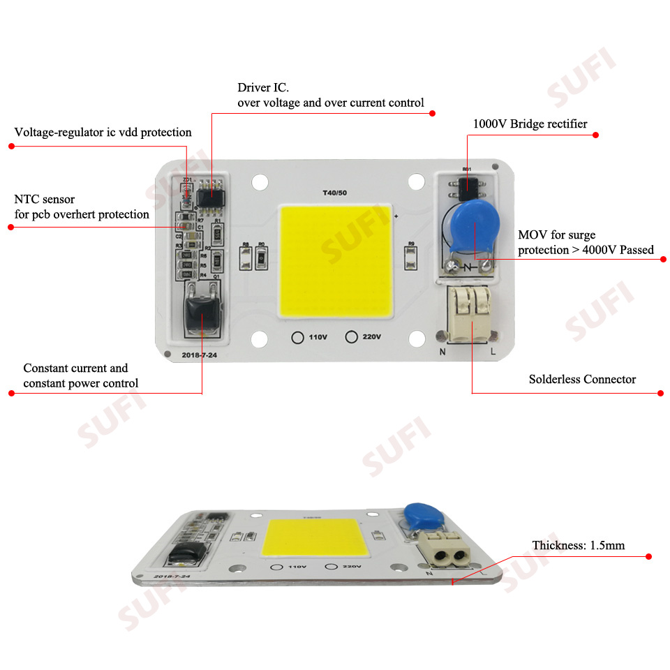 Smart IC 20W 30W 50W Warm Natu - Smart Home Outdoor reseña y precio