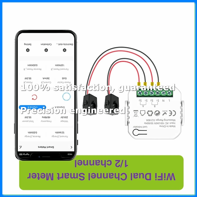 Tuya Wifi Smart Power Meter wi - Smart Home reseña y precio