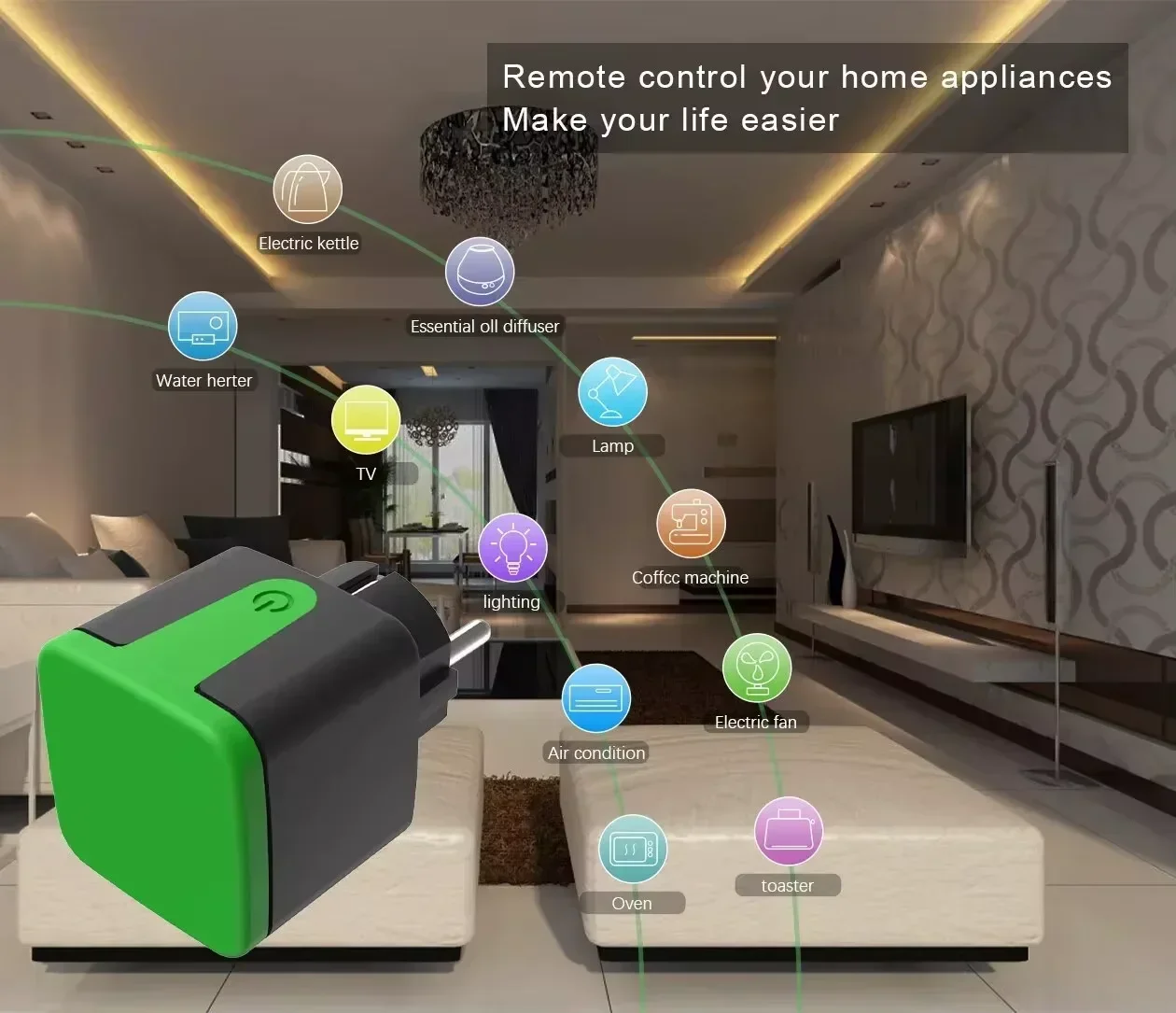 Tuya EU 16A WiFi Smart Waterpr - Smart Home Outdoor reseña y precio