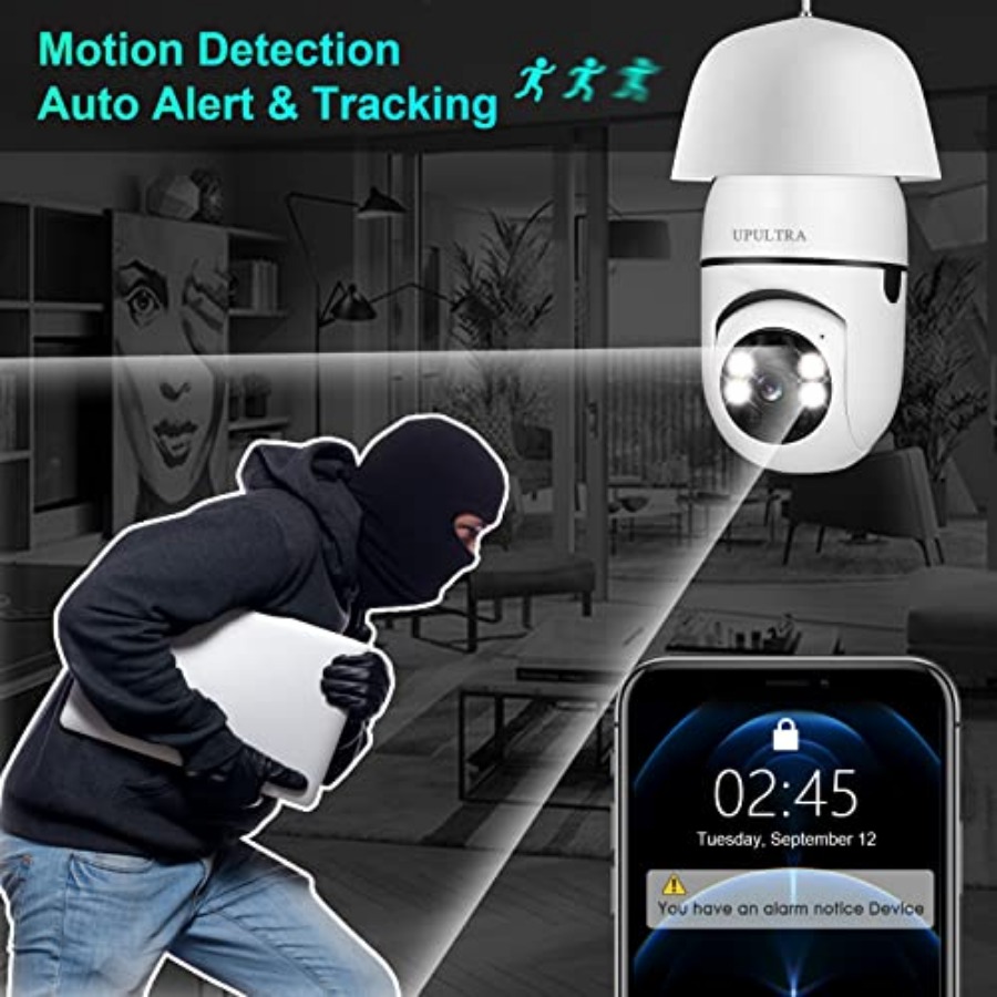 Light Bulb 1080P Security Wire - Smart Home Security reseña y precio